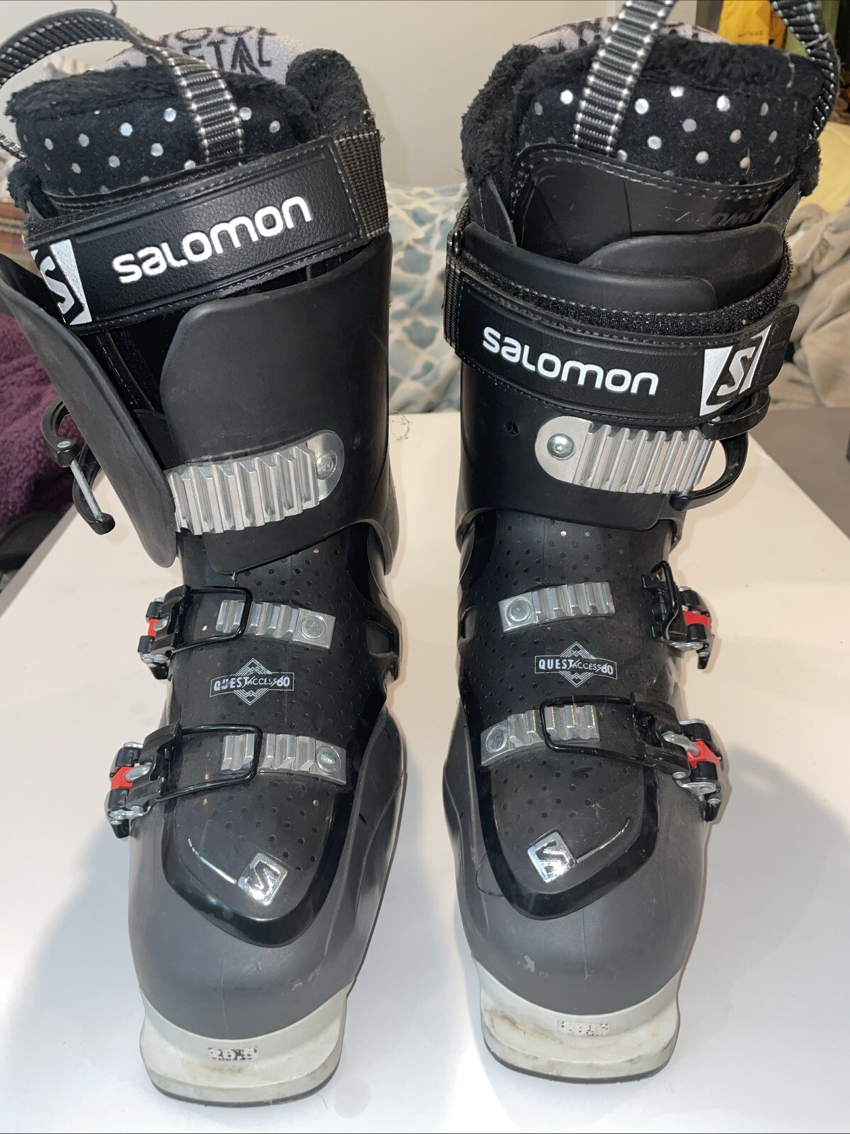 Scarponi da sci Salomon Quest Access 80 26 scarponi da neve invernali da esterno