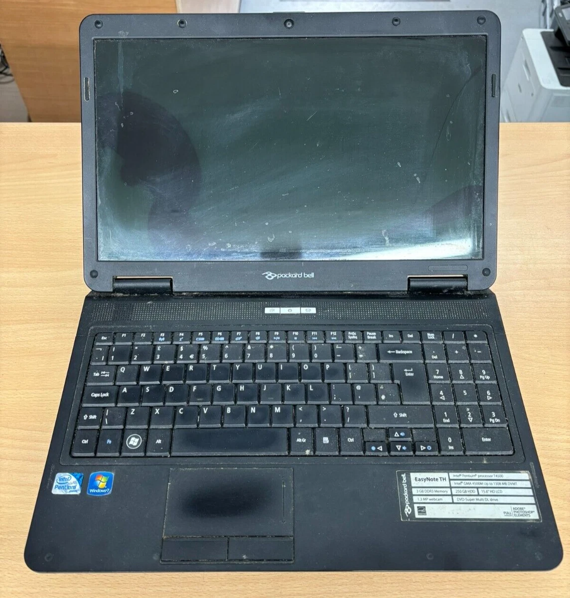 PACKARD BELL EASYNOTE TK81 TK83 TK85 TK87 PEW91 COUVERCLE SUPÉRIEUR LCD