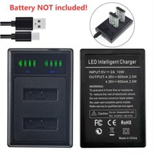 NP-BX1 LCD Battery Charger for Sony HDR-PJ410 HDR-CX405 FDRX3000 Camcorder