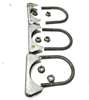 Nickson 2-1/4'' HDGM Heavy Duty Muffler Clamp 32567F [Lot of 3] NOS