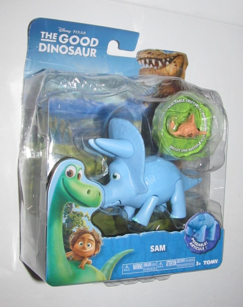 Tomy Disney Pixar The Good Dinosaur Sam the Blue Triceratops