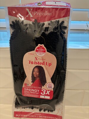 Outre Synthetic Braiding Hair X-PRESSION SPRINGY AFRO TWIST 16''