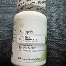 MVW complete formulation multivitamin supplement Softhels