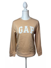 NWOT 50 GAP Woman M Vintage Vibe Arch LOGO Soft Pullover Crew Sweatshirt Top