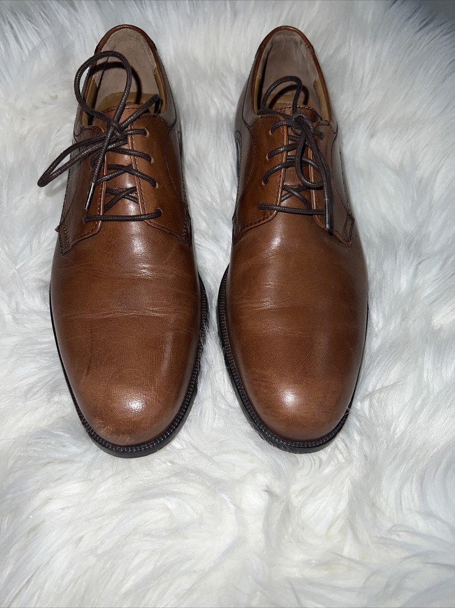 J. Murphy by JOHNSTON & MURPHY Novick Brown Lace Up Shoes 