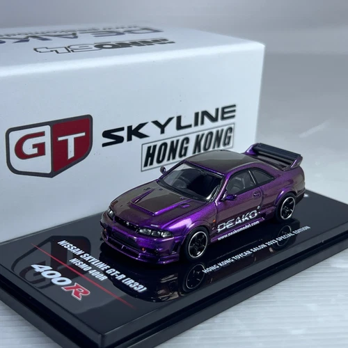 1/64 INNO64 X Peako NISMO Skyline GTR R33 400R Mid Purple Skyline Club HKSpecial