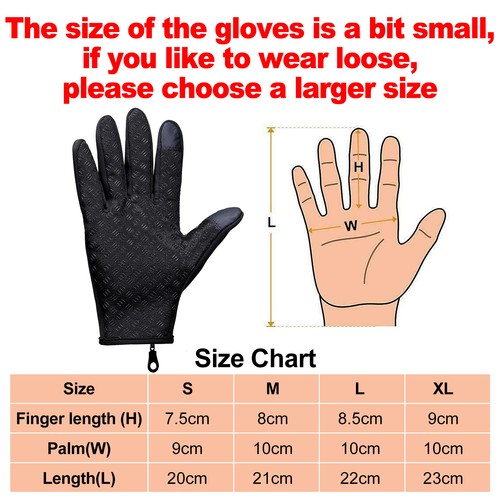 Wholesale Windproof Waterproof Winter Gloves Touch Screen Warm Mittens Men Women - Picture 11 of 16