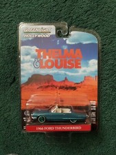 Greenlight Thelma & Louise  1966 Ford Thunderbird Green Chase Version 