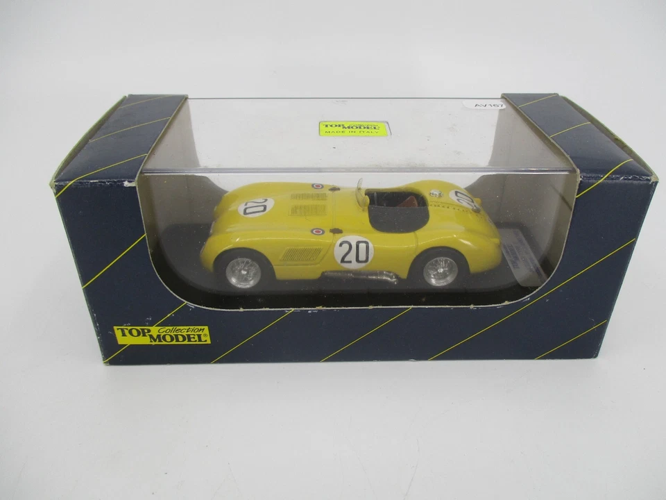 AV167 TOP MODEL 1/43 JAGUAR TYPE C LE MANS 1953 #20 REF TMC 031 - Photo 2/4