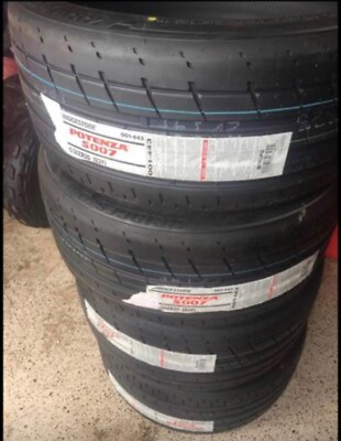 Bridgestone Potenza Runflats 255/40R20 Tire New With Stickers On Them