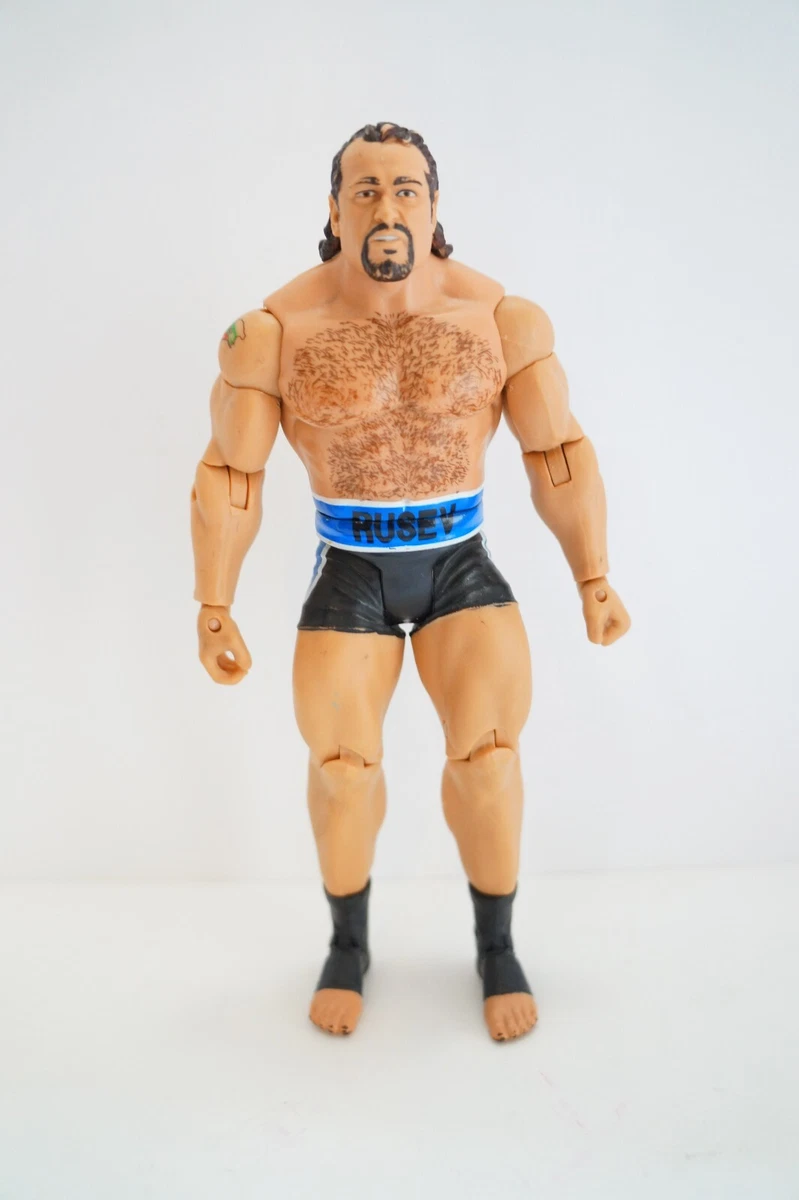 WWE Rusev Basic 47 Mattel Wrestling Action Figure First Time in