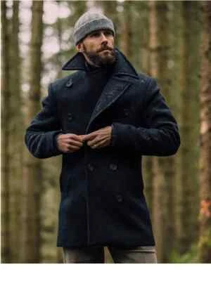 ジャケット・アウター AT LAST&CO WOOL COAT DARK NAVY AT LAST&CO WOOL COAT DARK NAVY