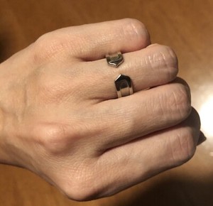 cartier double c ring