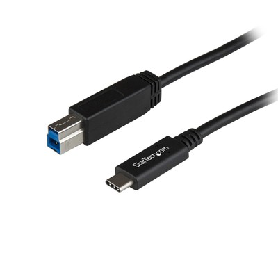 USB C to USB B Printer Cable - 1m / 3 ft - Superspeed - USB 3.1 - 10Gbps - US...