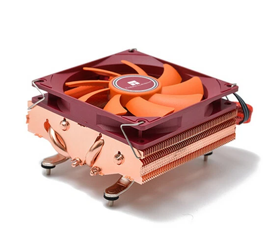 AXP90/R cobre puro 4 tubo de calor 47 mm altura CPU abajo AMD AM4 radiador Foto 2 de 4