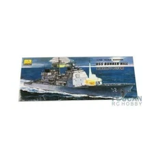 MiniHobby 1/700 USS Bunker Hill Battle Cruiser Armored Ship With Motor 80912 DIY