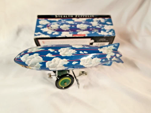 VINTAGE SCHYLLING ZEPPELIN TIN TOY WITH BOX