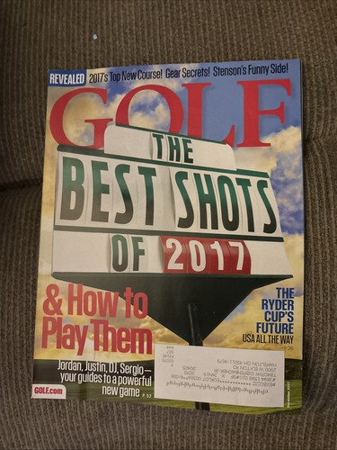 2017 Golf Magazine: Shots of the Year/Ryder Cup's Future/Henrik Stenson