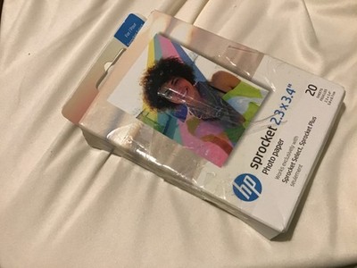 HP 2,3 x 3,4'' Fotopapier (20 Blatt) kompatibel mit Sprocket Plus/Drucker auswählen