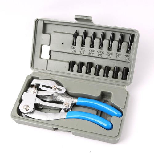 Hand Held Power Punch Sheet Metal Hole Punch Kit Compound Leverage 