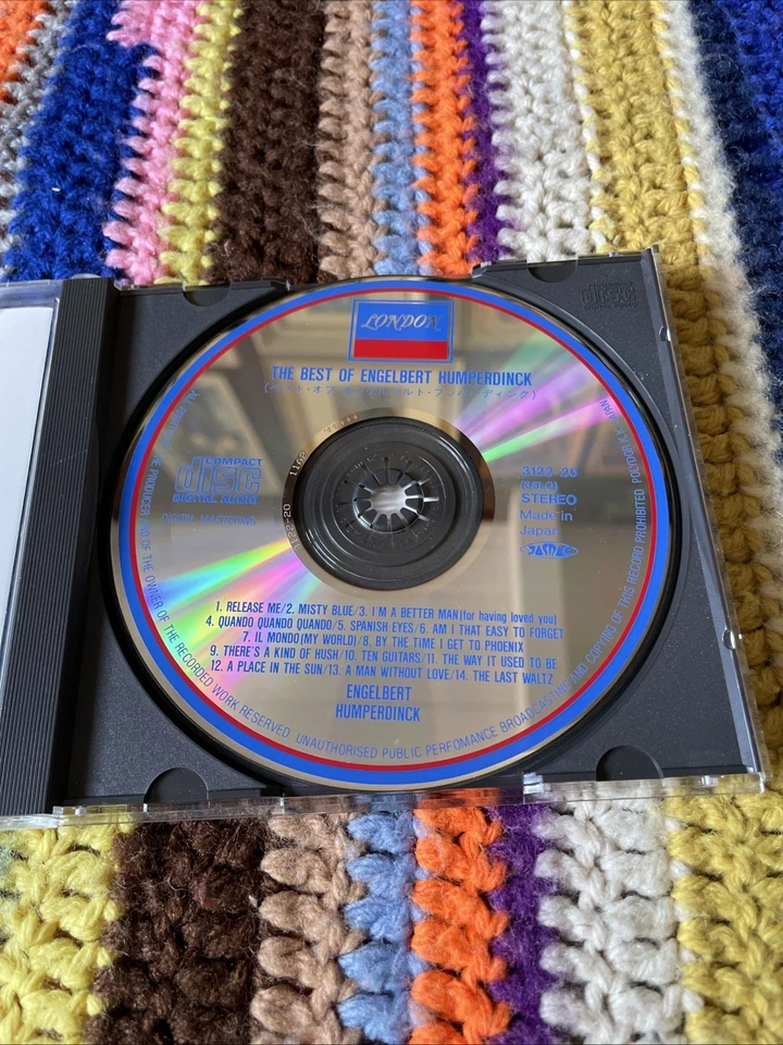 Engelbert Humperdinck ‎– The Best Of - Rare Japan CD - Image 4 of 4