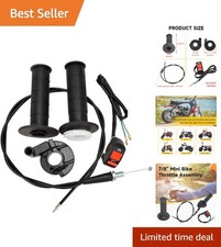 7/8" 22mm Twist Throttle Cable Handle Kit for Predator 196cc 212cc 6.5hp Cole...