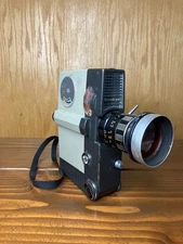 Vintage Sankyo 8-CM Micro Zoom Movie Camera-Untested