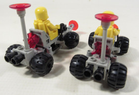 LEGO 6826 Classic Space CRATER CRAWLER Lot of 2 100% Complete w/Instructions