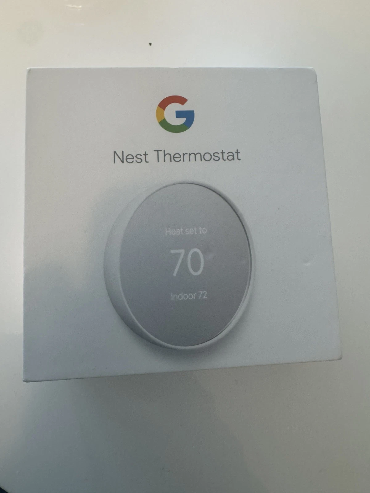 Google Nest Smart Thermostat, Snow