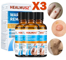 Fast Acting Wart Remover Plantar and Genital HPV Treatment Liquid Painless