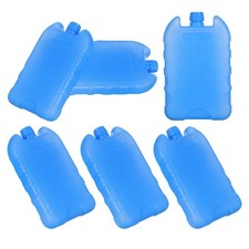  6 Pcs Air Conditioning Fan Ice Crystal Box Portable Packs for Cooler Cube Tray