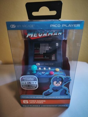 Mega Man Pico Player, PORTABLE , 6  GAMES 6in 1, My Arcade,