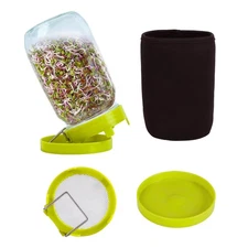 Sprouting Kit Sprouts Growing Kit 34oz Wide Mouth Seed Sprouting Jar Germinat...
