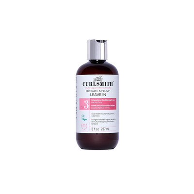 CURLSMITH Hydrate & Plump Leave in Conditioner for Curls, Lightweight Volumizing