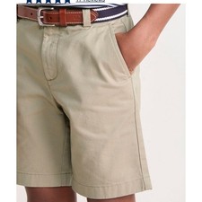 Vineyard Vines Boys Breaker Khaki Adjustable Waist Shorts, 5
