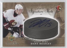 2006-07 Upper Deck Sweet Shot Signature Shots Dany Heatley #SS-HE Auto 0m8