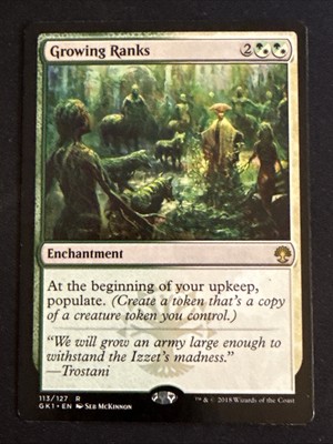 1x Growing Rank (113) Guilds of Ravnica: Guild Kits LP MTG Magic x1 MKE