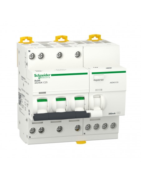 Disjoncteur différentiel Acti9 iDD40K pour sécuriser les circuits de force