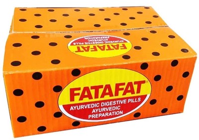 Pamul Fatafat Ayurvedic Digestive Pills (60 Pouches X 10gm) Exp 2027