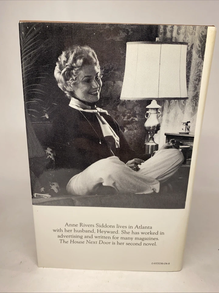 Signed By Author The House Next Door by Anne Rivers Siddons HCDJ 1993 Edition - Image 3 of 4