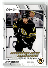 2023-24 O-Pee Chee #585 - John Beecher - Marquee Rookie