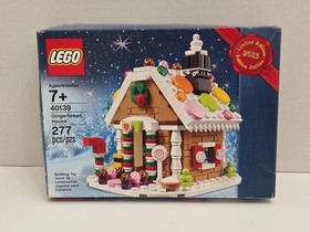 Lego 40139 Gingerbread House Open Box Complete Set in Sealed Bags w/ Manual
