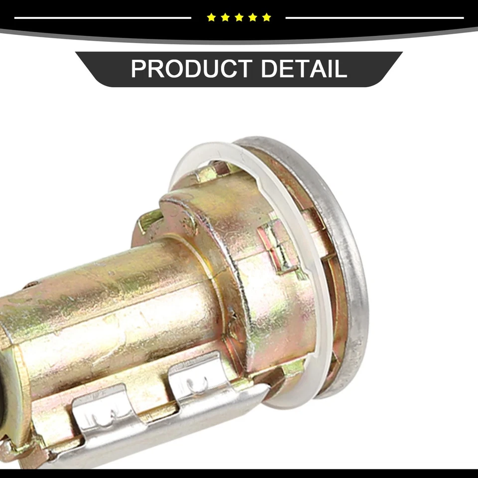 Lote de 2 cilindros de cerradura de puerta con llave aptos para Dodge D350 1981-1989 Foto 4 de 4