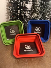 Collapsible Magnetic Parts Tray Set of 3