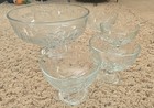 Set of 5 Glass Serving Bowls for Parties Family Gatherings — photo 3