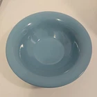 Vintage McCoy Blue Color 9" Mixing Bowl Wash Basin 7551 USA Pottery Ceramic