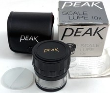   New In Box PEAK 1983-10X Scale Loupe Measuring Magnifier 10X No 5
