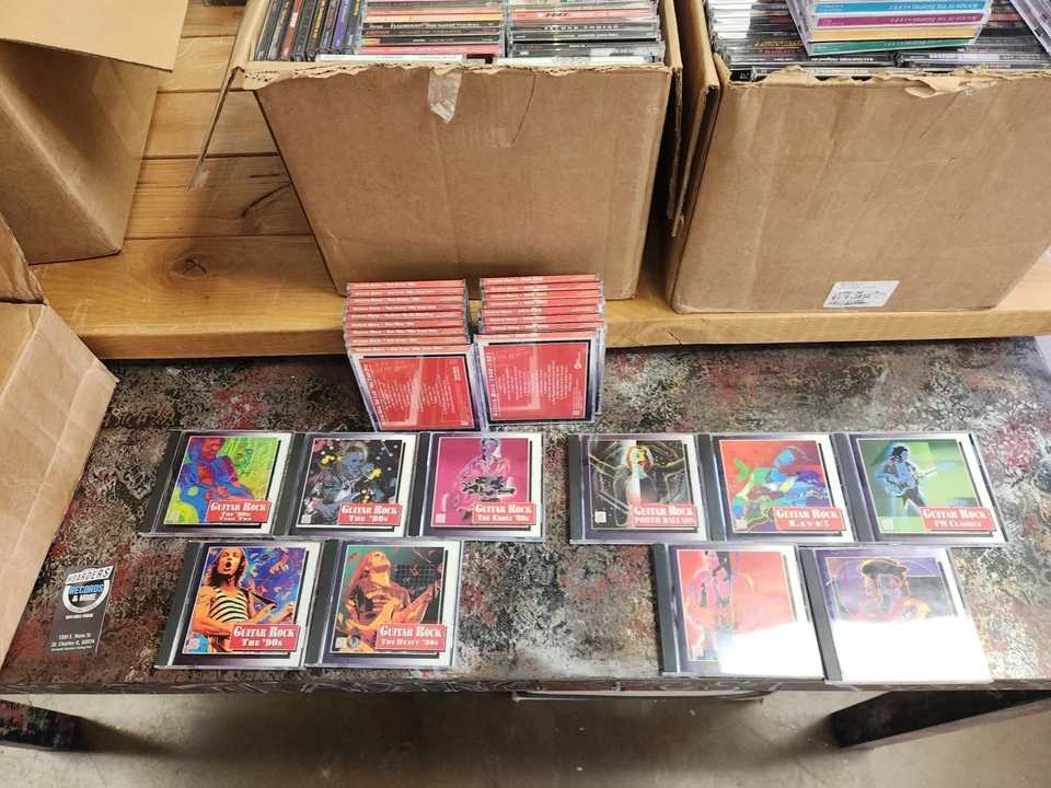 TIME LIFE GUITAR ROCK LOT OF 27 CD - COLLECTION **VERY GOOD CONDITION** Foto 2 de 4