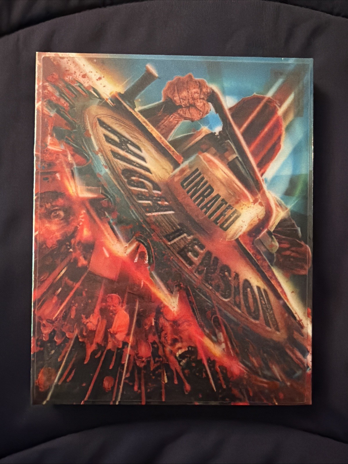 HIGH TENSION LENTICULAR STEELBOOK 4K ULTRA HD + BLU-RAY NEW! SEALED!