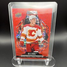Upper Deck 2022-23 Allure Red Rainbow Matthew Tkachuk #100 Flames NHL